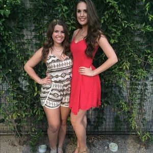 Red AQUA dress bought at Bloomingdales